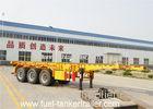 Skeletal Port Container Trailer Chassis with 2 FUWA axles for Transport