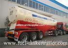 28CBM Carbon Steel Cement Trailer / Bulk Cement Trailer / China Tanker Trailer Sale