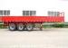side wall trailer / 3 axle truck trailer transport bulk cargo carbon steel