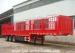 13 Meter Length Flat Bed Semi Trailer with Side Wall / Side Panel Cargo Trailer