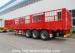 3 axles cargo side fance semi trailer for animal transportation
