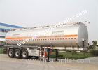 European Standard Three Axles Aluminum tank trailer for fuel delivery trucks