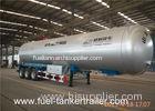 ISO 57.5cbm liquid gas trailer / LPG transport tanker truck semi trailer