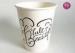 32oz Flower Paper Bucket Custom Words Printed With Logo And Remark