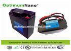 Golf Trolley Electric LiFePO4 12V Lithium Battery with Non Toxic Materials OptimumNano