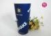 24 Ounce Disposable Cold Paper Cups With Transparent Lid / Flexo Print
