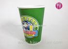 Food Grade 14 Ounce Paper Cold Cup 375ml Volume For Milkshake / Juice