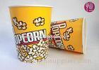 32oz Single Wall Double PE Disposable Popcorn Buckets / Flexo Print