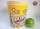130 Ounce Custom Disposable Paper Popcorn Bucket For Fast Food