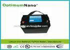 Solar LED Light LithiumBasedBatteries LiFePO4 12v 100ah 14.4 kg Weight OptimumNano