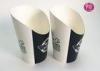 Custom Print 250ml Paper French Fry Cups 9oz Double PE Coated