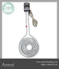 Industrial electric heating element immersion teflon heater