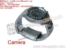 XF Stainless Steel Links Watch With New Invisible Ink Camera To Scan Playing Cards With New Invisible Ink Marking