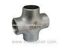 ANSI SS316 Butt Welded Stainless Steel Pipe Fittings Cross Reducer 1/2