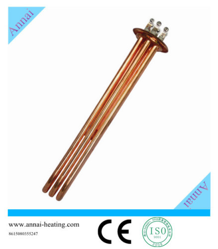 Flanged Water Immersion Heating Element Tubular Heater