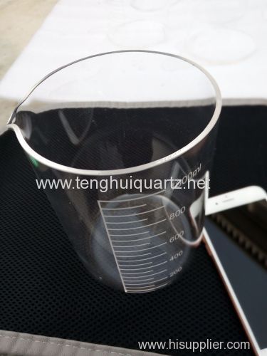 Quartz beaker 200 ml to 3000 ml range