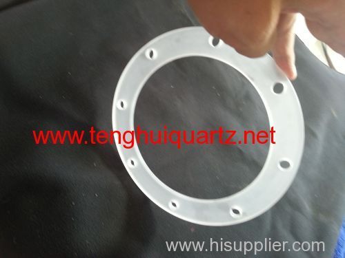 Opaque quartz flange 11