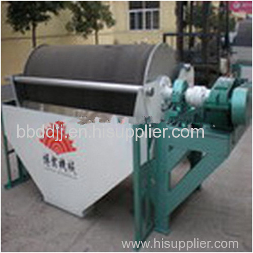 high intensity wet electromagnetic separator for non-mag minerals cleaning