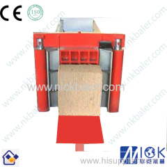 wood chips compactor baler machine