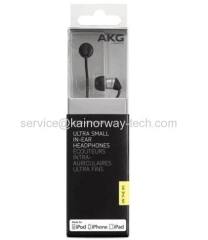 AKG K323XS Black Ultra Compact In-Ear Headphones with In-Line Microphone/Remote Cable