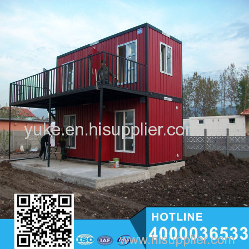 Cheap prefabricated 20ft container house/ prefab container house in south Africa