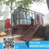 convenient light steel modular house portable housing container house price