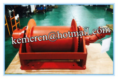 high speed hydraulic winch with Rexroth A2f series motor