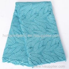 African Fabric 100% high quality African cord lace and Swiss guipure lace fabric for Nigerian wedding dresses