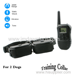 300M Remote Pet Electric Trainer LCD display Dog Training Collar With Remote Controller