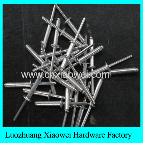 China factory price open type round head aluminum blind rivet