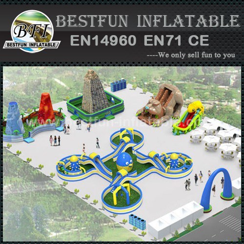 Cheap Giant Aqua Inflatable Water Park