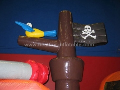 Adventure Galley Pirate Ship Inflatable Slide