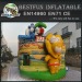 Pirate Ship Inflatable Elephant slide
