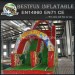Inflatable circus clown slide