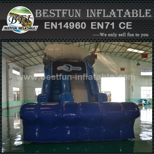 Monster Curvy Wave Inflatable slide