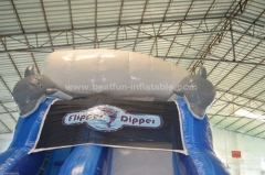 Monster Curvy Wave Inflatable slide