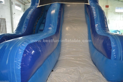 Monster Curvy Wave Inflatable slide