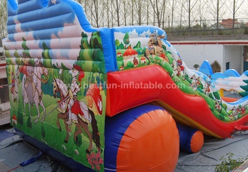 Wyrmslayer inflatable slide for fun