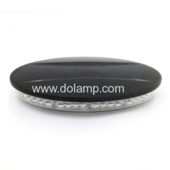 11 Inches 20W Oval Slim Emergency LED Warning Light Bar Mini Warning Lamp