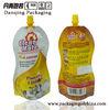 Customized Printed Stand Up Pouch With Spout Anti - Chew Detergent Packaging Bags