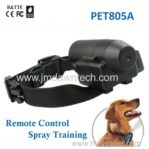 Bark stop spray collar Anti bark spray collar with Rechargeable lithium battery