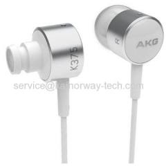 AKG K375 White High Performance In-Ear Earbud Headphones With Remote and Mic