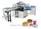 High Efficiency Hot Food Cup / Deli Paper Lid Machine 45-50PCS/min