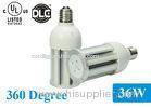 360 Degree Waterproof E40 LED Corn Light / Lamp 6500K - 2700K 36 W UL