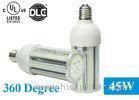 4950 lm High Power 45W E40 E27 Led Corn Bulb 360 Degree for Street / Roadway lighting