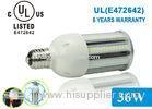 36W Inductive Ballast Compatible CUL UL LED Corn Bulb Light IP65 Water Resistance