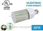 Cool / Natural / Warm White E26 E39 Led Corn Lighting Bulb 36 W IES File Approved