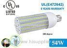 180 Degree LED Corn COB Light Bulbs 54W 2700K - 6500K for Pathway Lighting