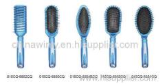 Blue Plastic Professional Hairbrush