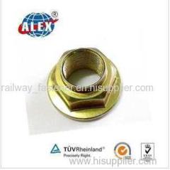 Hex Locking Nut for Railroad Fasteners